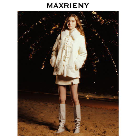 玛克门店发货：MAXRIENY华丽新国风羽绒服(货号:MC88DC780) 商品图0