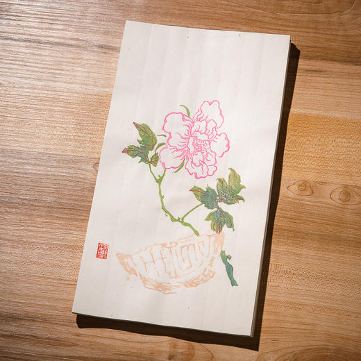 清末民国“九华堂宝记名笺”（原装一盒40张，共4种图案） 商品图7