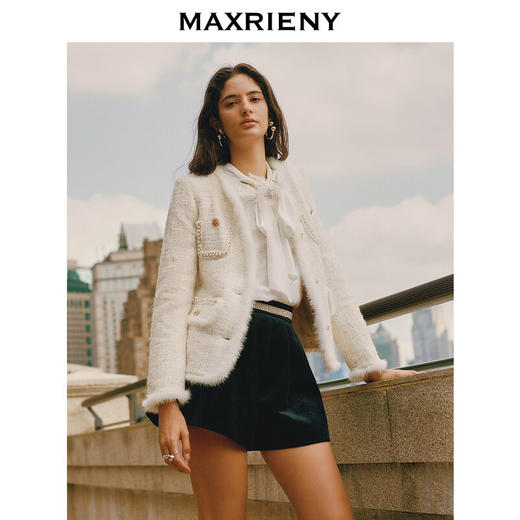 玛克门店发货：MAXRIENY名媛千金小香风羽绒(货号:MS88DC539) 商品图0