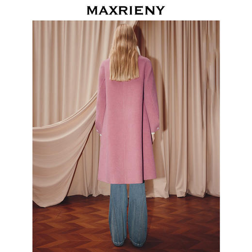 天虹玛克门店发货：MAXRIENY极简风穿搭羊毛大衣(货号:MS86CT514) 商品图2