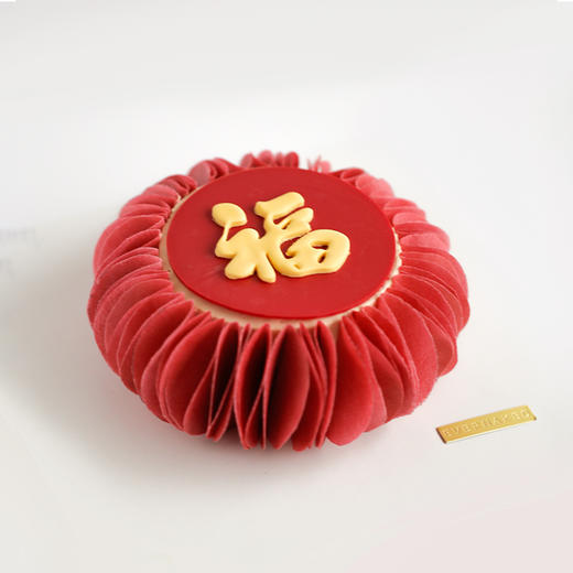 「提灯笼 · 庆团圆」红苹果棉花糖味蛋糕 #创意甜品 商品图4