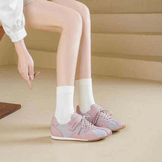 Westory2026年春季平底芭蕾德训运动鞋休闲深口单鞋S26AM50731 商品图2