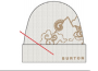 26/27BURTON帽子U YEAR OF GOAT BEANIE STOUT WHITE
