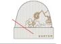 26/27BURTON帽子U YEAR OF GOAT BEANIE STOUT WHITE 商品图0