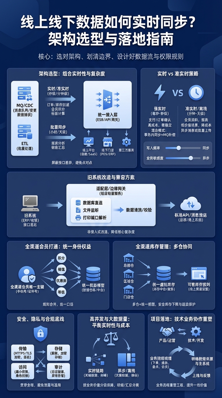 为什么要做线上线下数据同步，而不是各自为战？