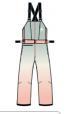 26/27BURTON雪服U DRYRIDE 2L BASIC BIB Surf Spray 商品图0