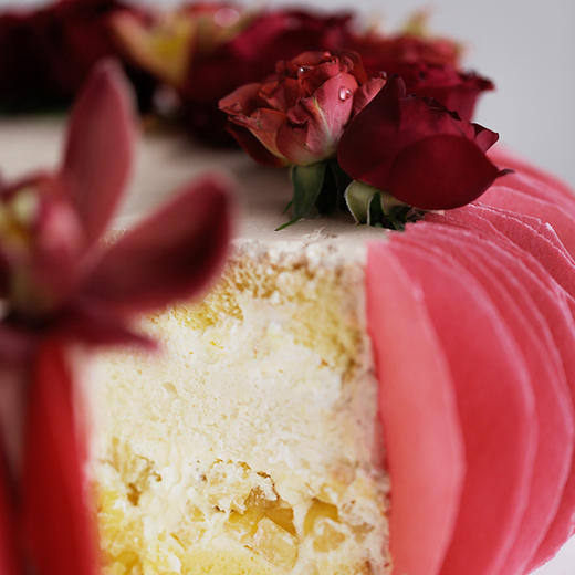 「卓卓高」TableCake｜「提灯笼 · 庆团圆」红苹果棉花糖味圆桌糕 商品图4