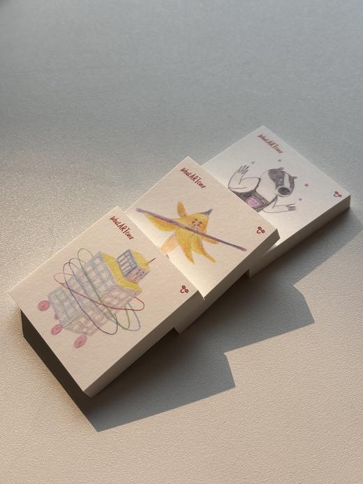 成都丨 whatever丨马戏团便签纸 商品图2