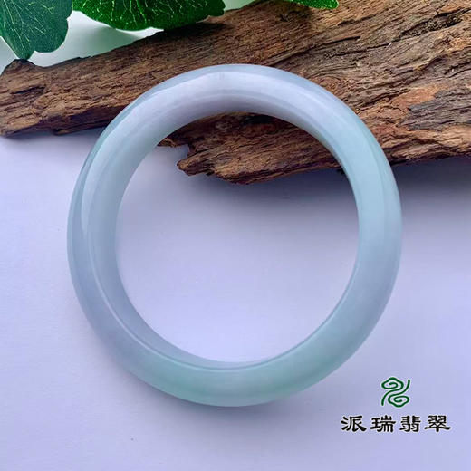派瑞翡翠 翡翠手镯 糯种 绿色 商品图1