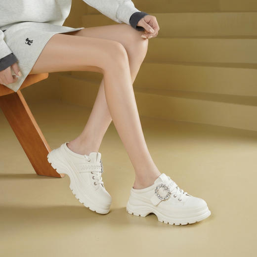 Westory2026年春季厚底休闲运动鞋穆勒拖鞋深口鞋S26AM50741 商品图2