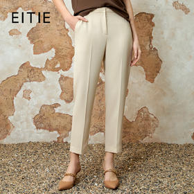 EITIE爱特爱气质显瘦高腰百搭通勤西装裤春新款8105817