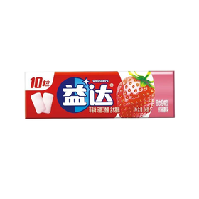 14g益达无糖口香糖草莓味