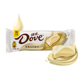43g德芙奶香白巧克力