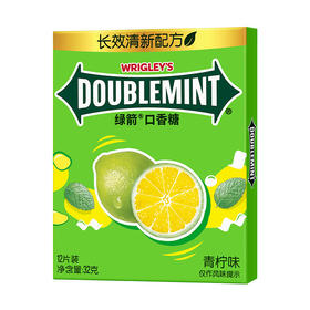 32g绿箭青柠味口香糖