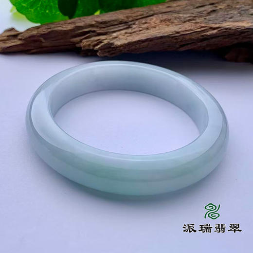 派瑞翡翠 翡翠手镯 糯种 绿色 商品图2