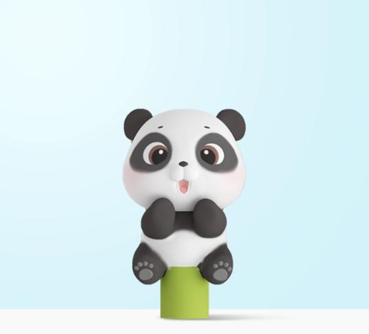 小蜜坊动物乐园儿童润唇膏2.8g（竹林蜜果） 商品图0