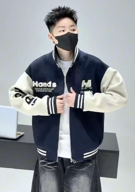 男装25秋冬新品立领拉链长袖棒球服2257-TZ-2592 商品图6