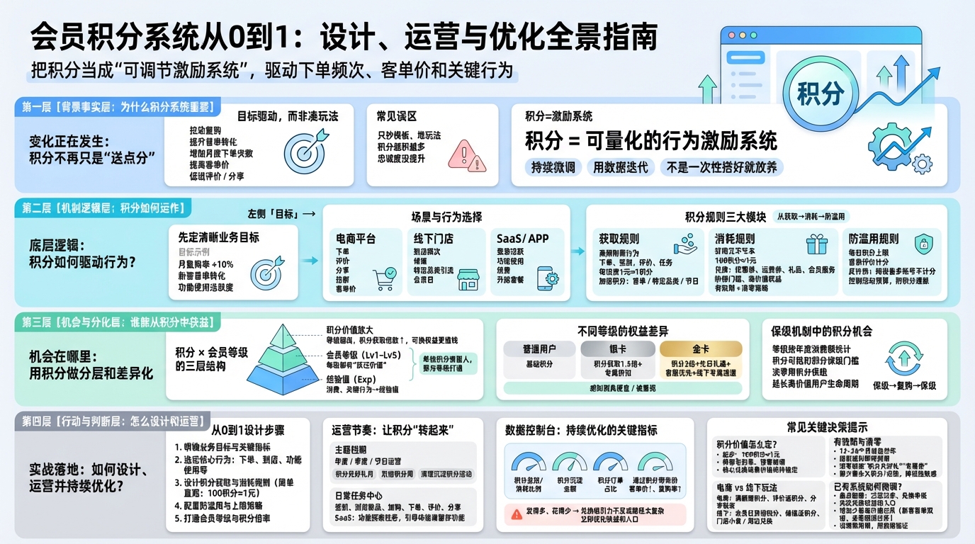 如何明确积分体系的目标与定位？