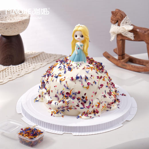 公主裙流沙蛋糕s（人偶为代可可脂） 商品图3