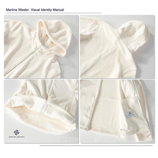 MartineWester女式双面摇粒拉链连帽衫11375252 商品图6