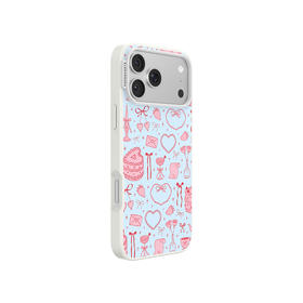 【Something Sweet 甜】美美下午茶 POPCASE手机壳 MagSafe Popcase磁吸款 粉蓝 蝴蝶结 拼贴 iPhone17/16/15/14/13