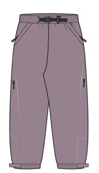 26/27BURTON雪服KIDS DRYRIDE 2L AIR PT ELDERBERRY 商品图0