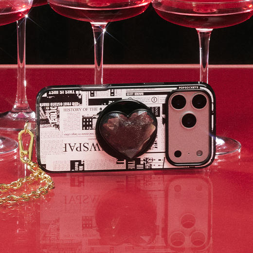 【Something Spicy 辣】经典报纸·黑白 POPCASE手机壳 MagSafe Popcase磁吸款 iPhone17/16/15/14/13 商品图1