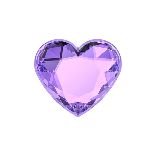 【Something Sweet 甜】蓝莓之心 POPGRIP泡泡骚手机粘贴式气囊支架 Popout异形系列 紫色 爱心 商品图2