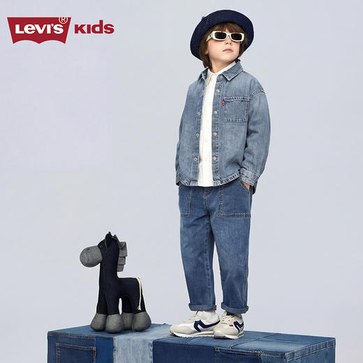 LEVIS 春 大童小童 儿童童装衬衫 LVB-LW-R844 商品图3