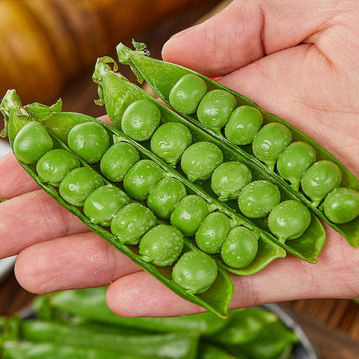 【新鲜带壳青豌豆】新鲜豌豆 云南高原带壳青豌豆 脆甜水果 豌豆荚 现摘现发 新鲜蔬菜 2种规格任选 商品图3