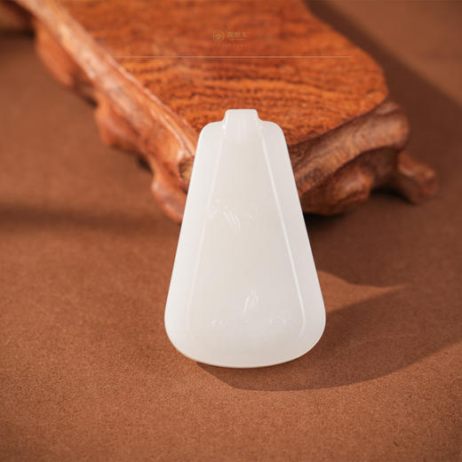 「年礼优选」【听竹】羊脂白玉挂件 商品图5