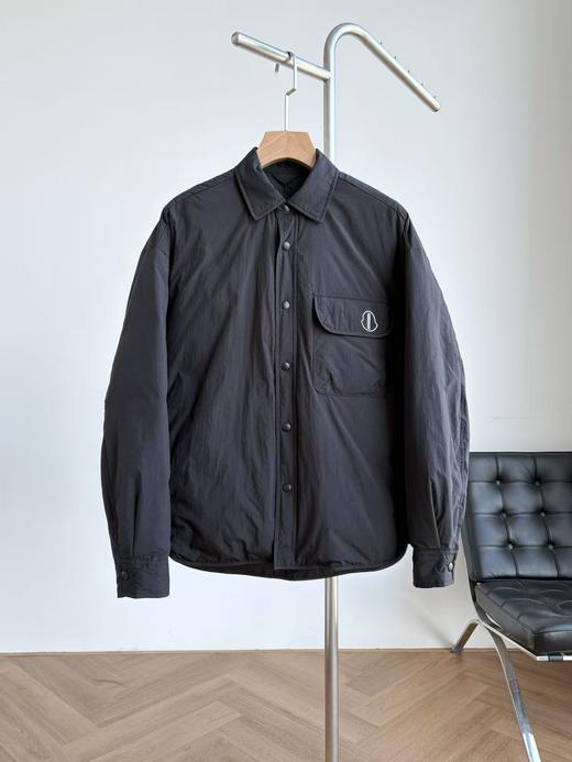 严选 | Mo三色衬衫式羽绒夹克 宽松版型情侣款 商品图2