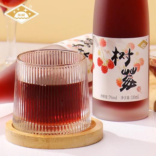 东星树莓酒经典果酒瓶装7度树莓小酒 330ml 沈农食品产业研究院 商品图2