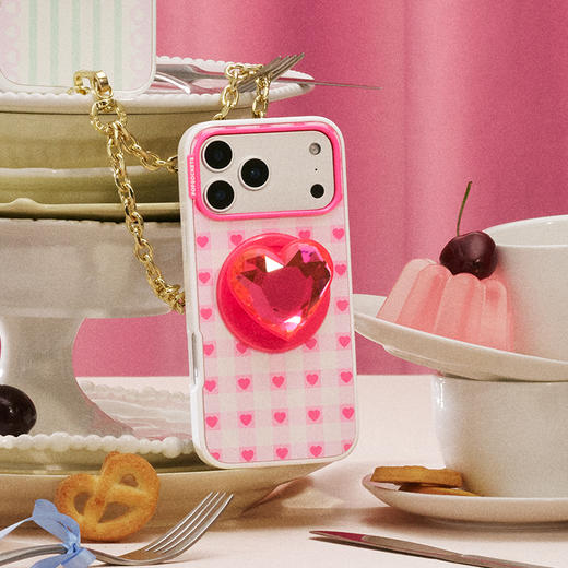 【Something Sweet 甜】悸动之心 POPGRIP泡泡骚手机粘贴式气囊支架 Popout异形系列 粉色 爱心 商品图1