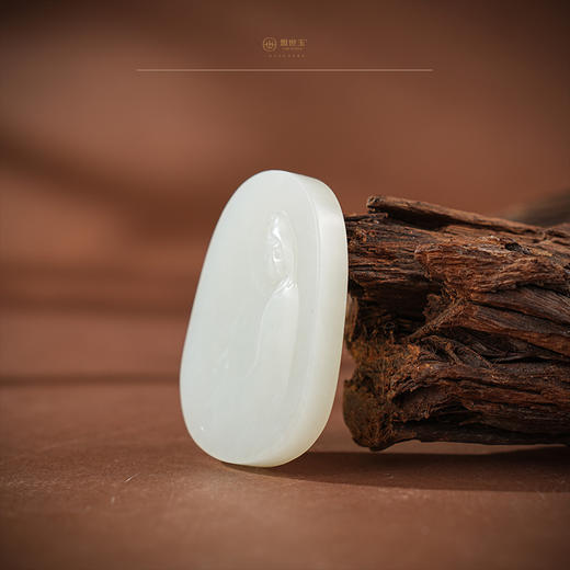 「年礼优选」【修渡】羊脂白玉观音挂件 商品图4