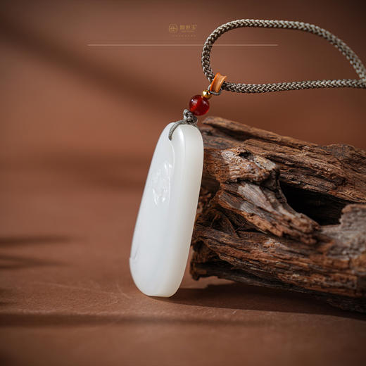 「年礼优选」【知礼】羊脂白玉佛牌 商品图4