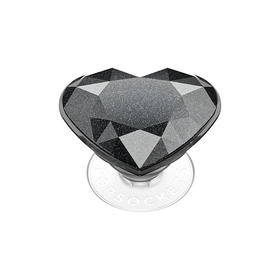 【Something Spicy 辣】浮光之心 POPGRIP泡泡骚手机粘贴式气囊支架 Popout异形系列 黑色 爱心