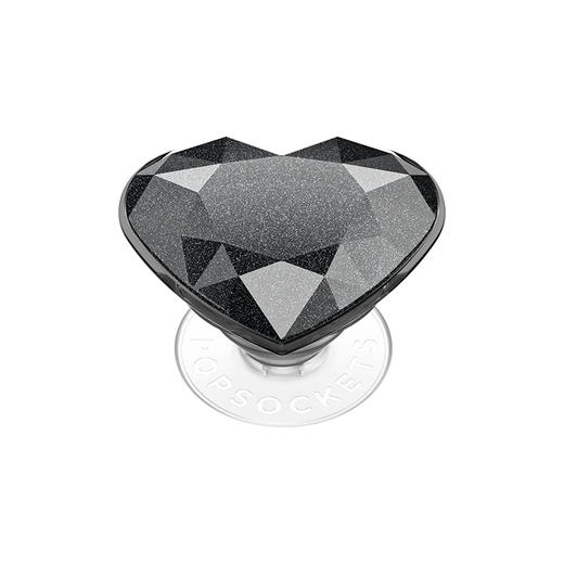 【Something Spicy 辣】浮光之心 POPGRIP泡泡骚手机粘贴式气囊支架 Popout异形系列 黑色 爱心 商品图0