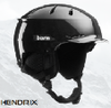26/27BERN头盔Hendrix Carbon DVRT Asian Fit Gloss Black w//Stealth Slider Winter Liner(Ultralight) 商品缩略图0