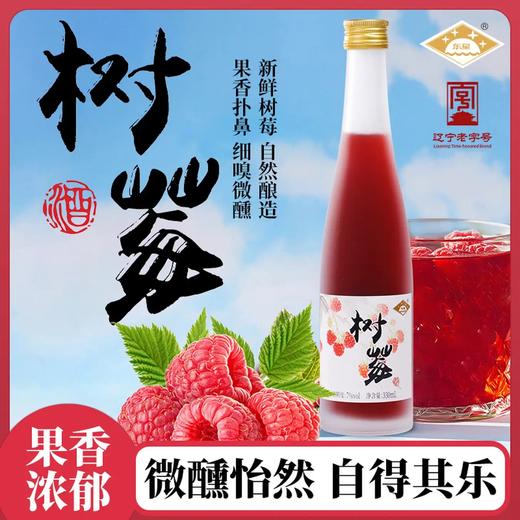 东星树莓酒经典果酒瓶装7度树莓小酒 330ml 沈农食品产业研究院 商品图0