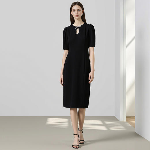 EITIE爱特爱气质镂空修身礼服连衣裙春季新款8177803 商品图6