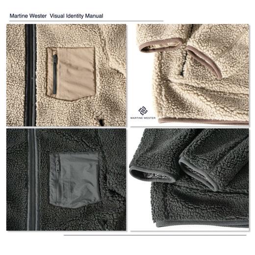 MartineWester男式立领摇粒绒长袖开衫 11075535 商品图6