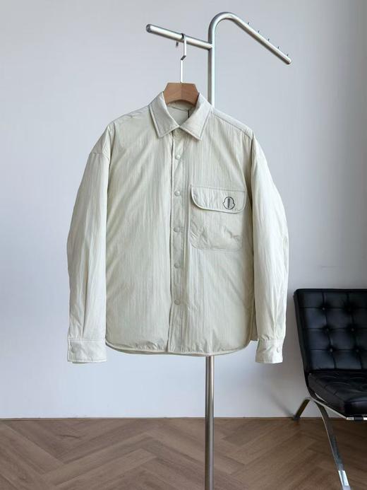 严选 | Mo三色衬衫式羽绒夹克 宽松版型情侣款 商品图0