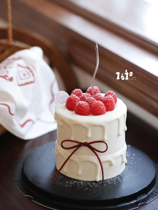 「冬日树莓·简约ins氛围」100%动物奶油（附图4寸加高·提前12小时预订） 商品图0