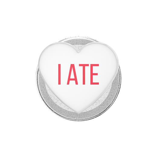 【Something Sweet 甜】吃吃的心·MagSafe圆啪嗒 MAGSAFE磁吸手机气囊支架 Round圆啪嗒系列 异形 白色 商品图2