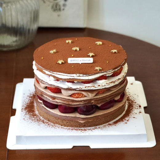 LS019 星星巧克力千层蛋糕 商品图1