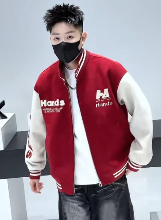 男装25秋冬新品立领拉链长袖棒球服2257-TZ-2592 商品图0