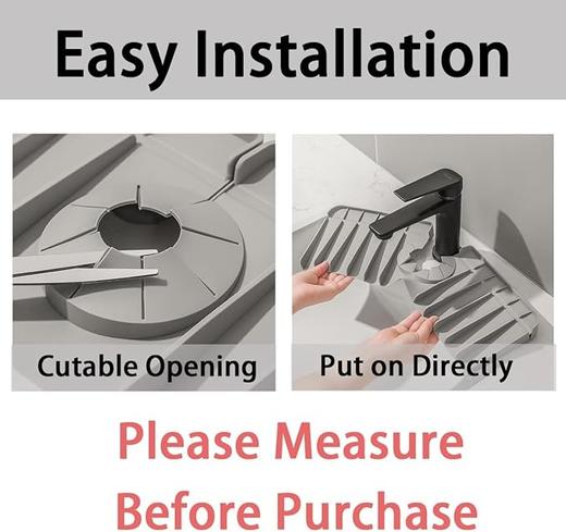 Deehas 厨房硅胶水龙头垫套装 商品图4