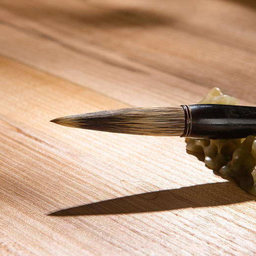 80年代“金鼎石獾”老宣笔（一支） 商品图7