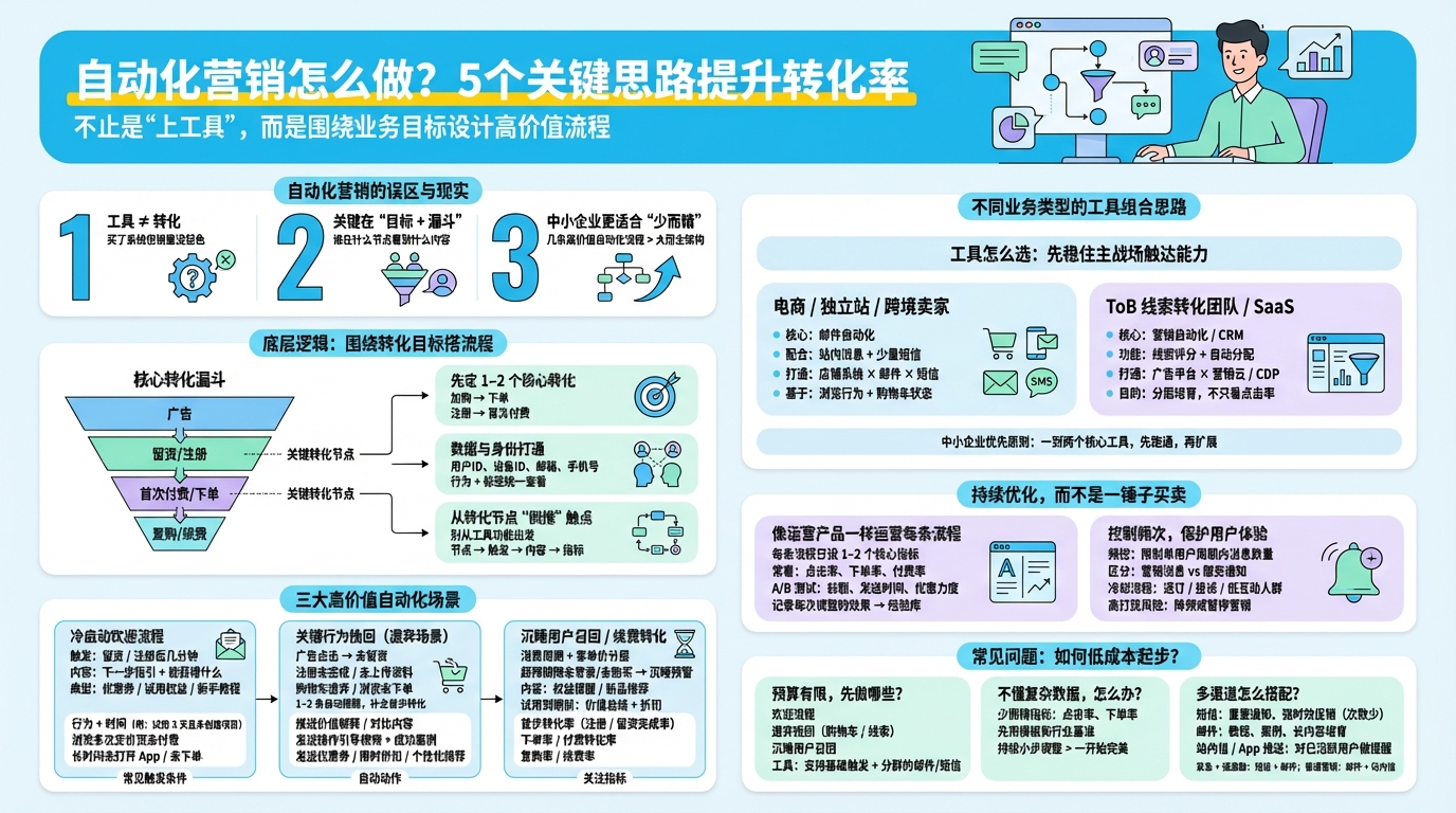 搭建自动化营销前，目标和数据要怎么定？  